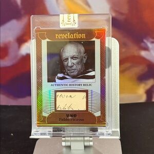 2025 Eternal Revelation Cuts Pablo Picasso Authentic History Relic /99
